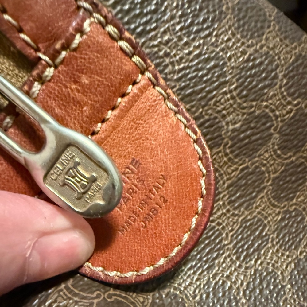 Celine Vintage Macadam Canvas Boston Bag - Picture 16 of 16